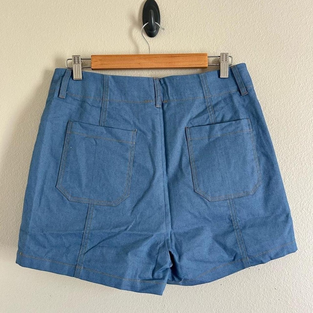Boutique Blue High Waist shorts  medium NWT I-11 NEW - Picture 3 of 3